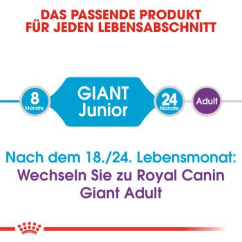 ROYAL CANIN GIANT Junior Welpenfutter trocken für sehr große Hunde