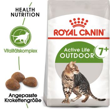 ROYAL CANIN OUTDOOR 7+ Katzenfutter trocken für ältere Freigänger
