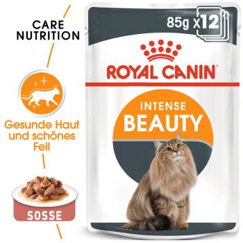 ROYAL CANIN Intense Beauty Katzenfutter nass in Soße für schönes Fell