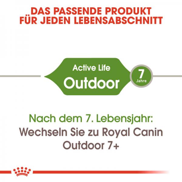 ROYAL CANIN OUTDOOR Katzenfutter trocken für Freigänger