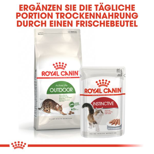 ROYAL CANIN OUTDOOR Katzenfutter trocken für Freigänger