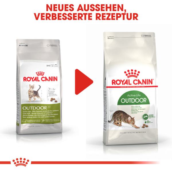 ROYAL CANIN OUTDOOR Katzenfutter trocken für Freigänger