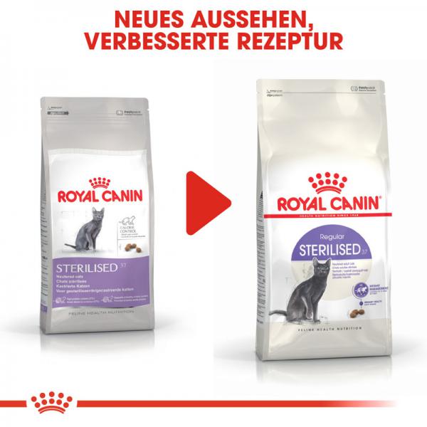 ROYAL CANIN STERILISED Trockenfutter für kastrierte Katzen
