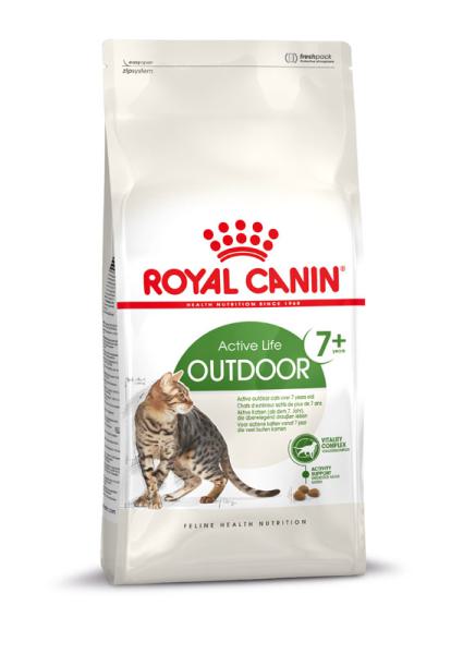 ROYAL CANIN OUTDOOR 7+ Katzenfutter trocken für ältere Freigänger