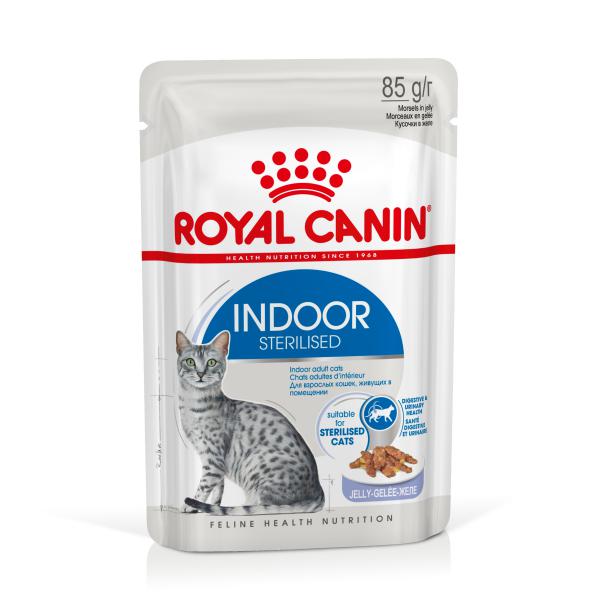 ROYAL CANIN INDOOR Sterilised in Gelee