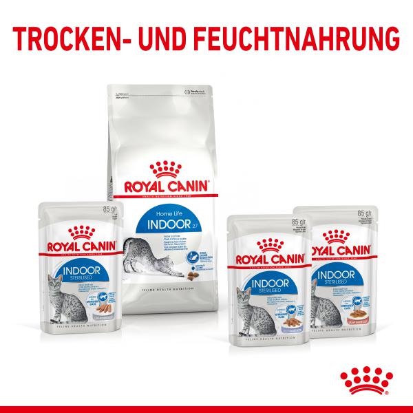 ROYAL CANIN INDOOR Sterilised in Gelee